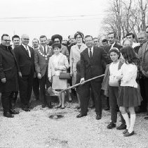 Sod-Turning for Italian-Canadian Club
